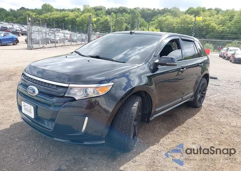 2014 Ford Edge Sport from USA, damaged, VIN 2FMDK4AK9EBB53139